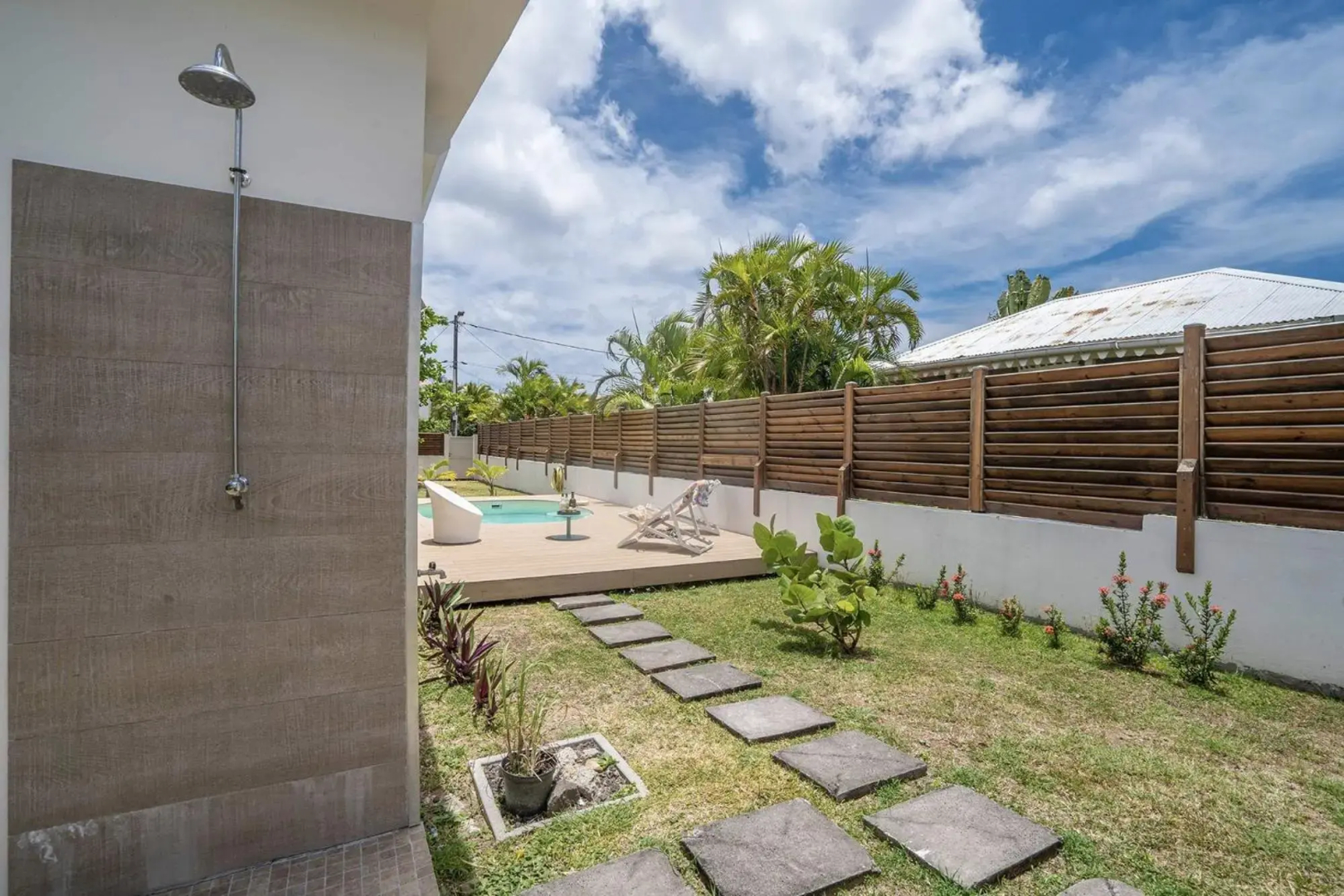 Villa Bel'Amandier : 3ch, bac à punch à 2min à pied de la plage