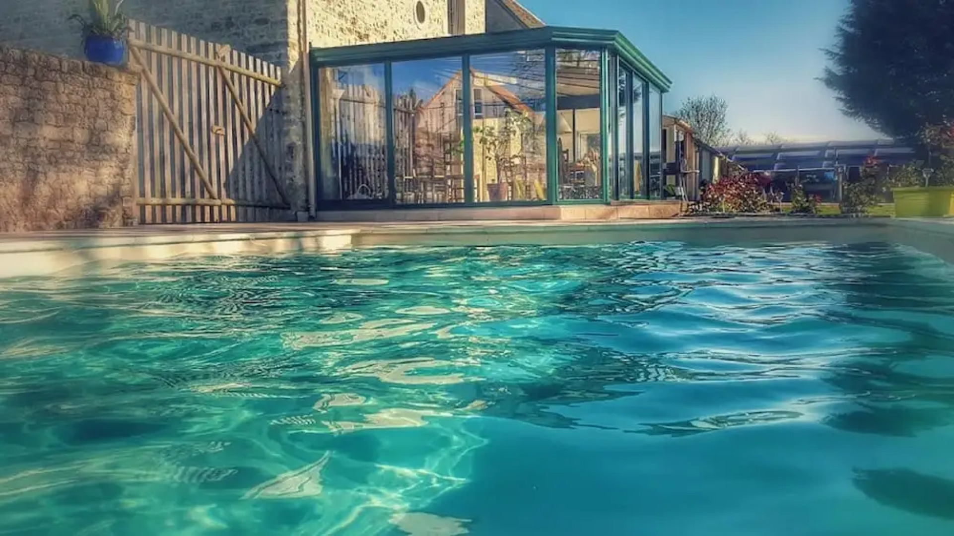 Villa With 4 Bedrooms in Saint-germain-du-pert, With Pool Access, Encl