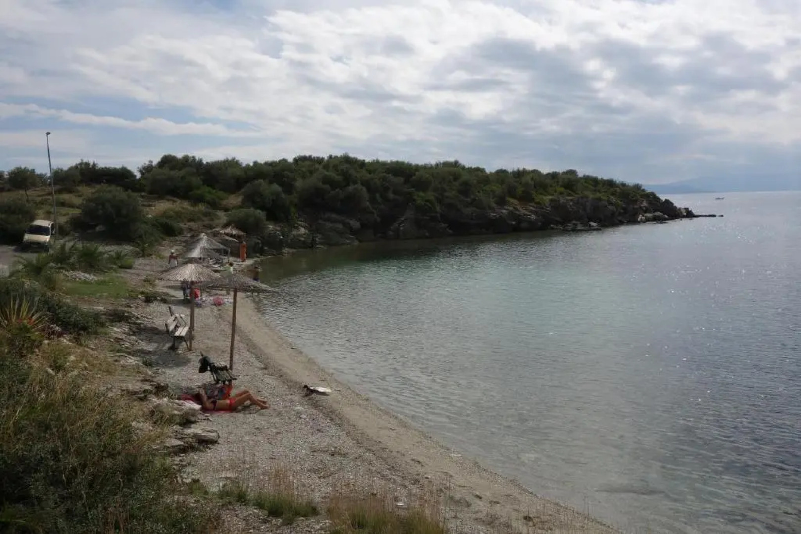 Beach Front House With View