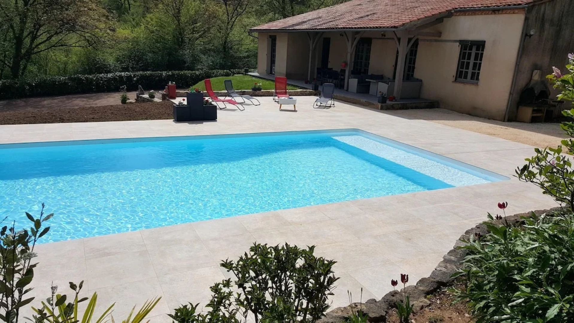 Villa With 3 Bedrooms in Fumel, With Private Pool, Furnished Garden an