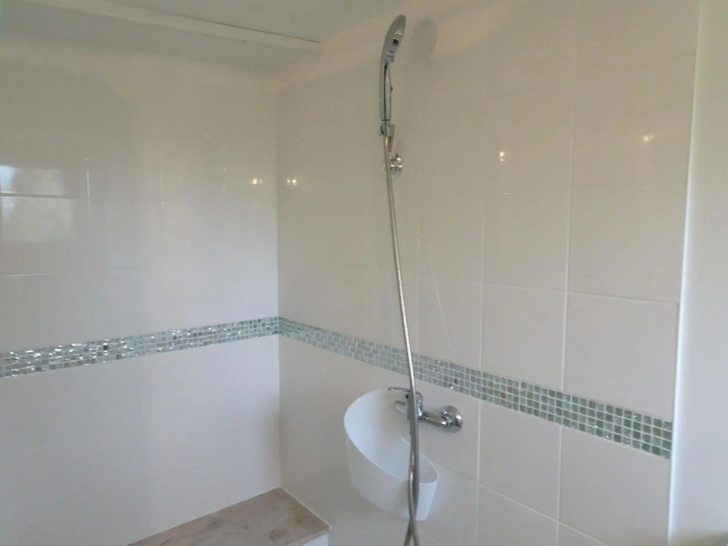 France Terraced House Near White Sand