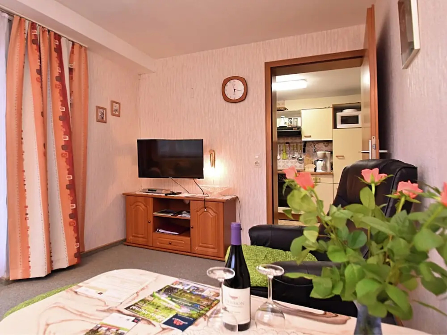 Beautiful Apartment in the Black Forest With South-facing Balcony and Private Entrance