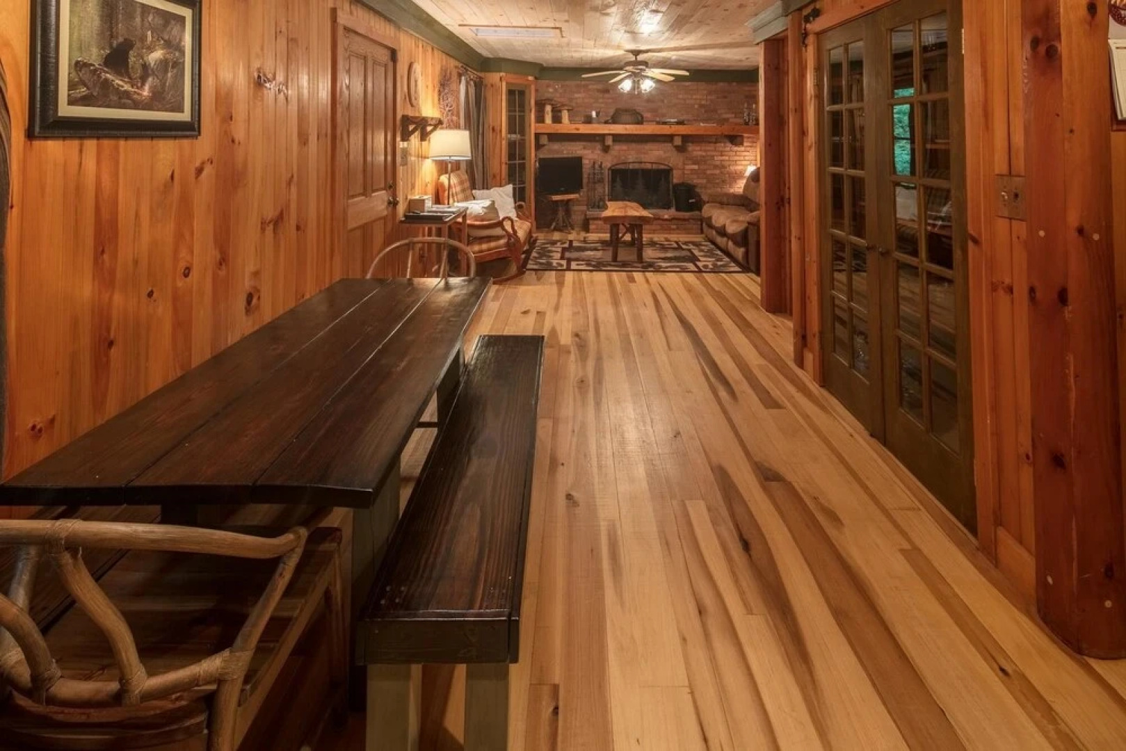 Hidden Creek Cabin Apartment