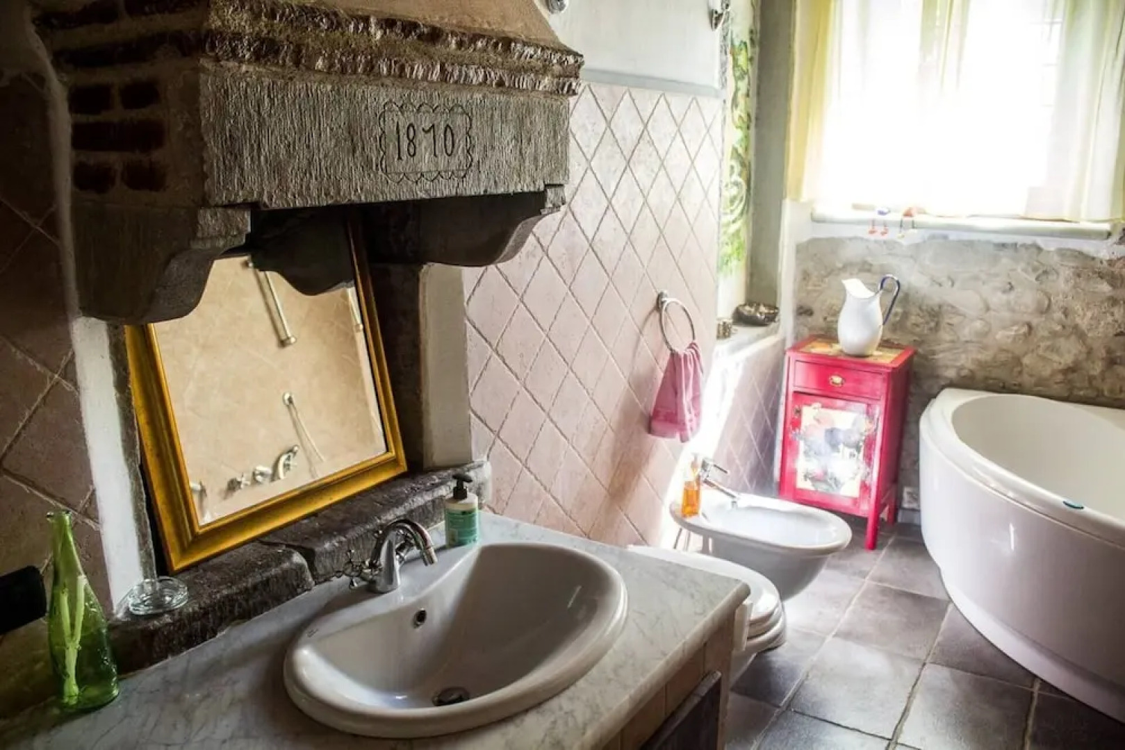 Tuscan Hills Near Florence - Stone Farm House