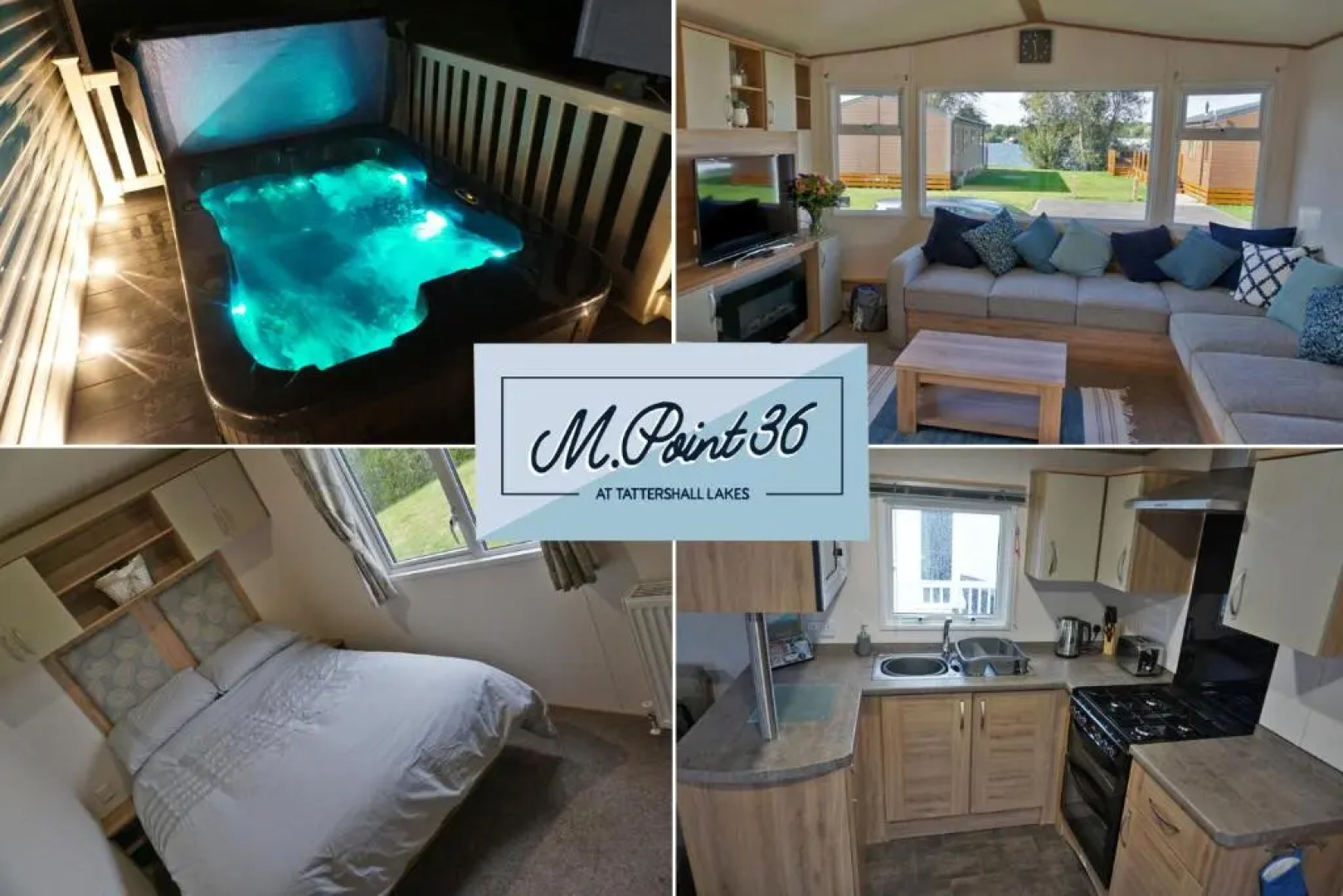MPoint36 at Tattershall Lakes Hot Tub Lake Views 3 Bedrooms