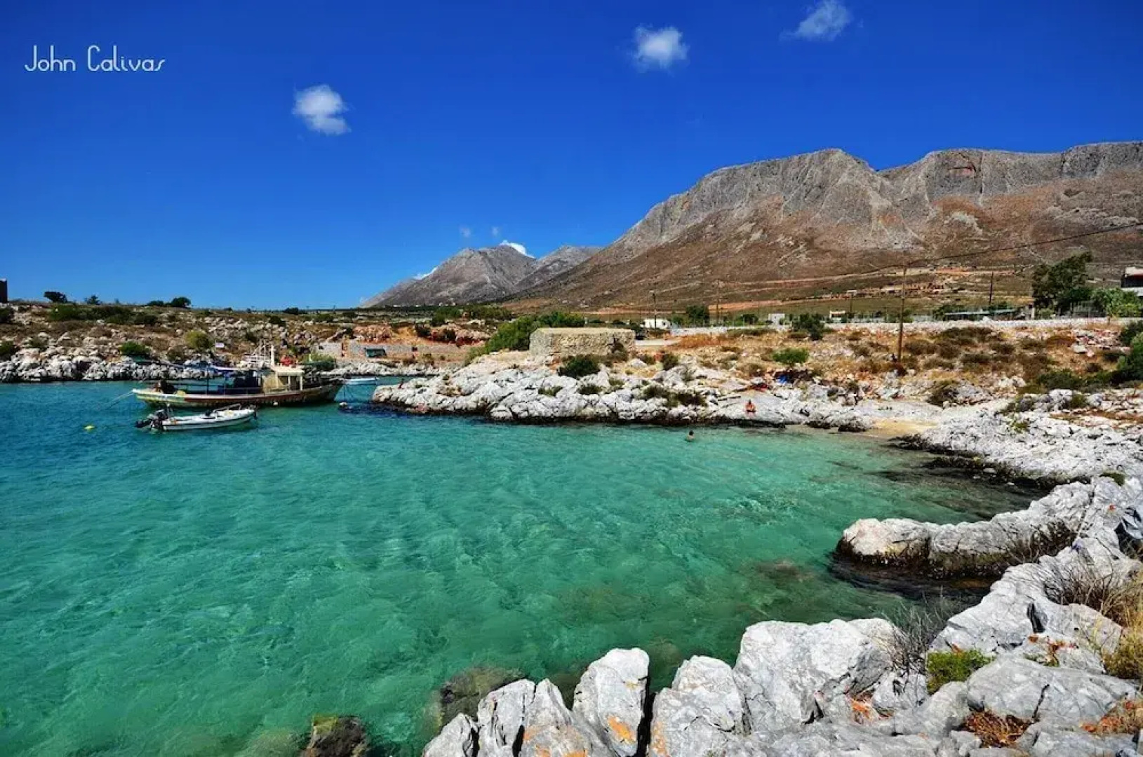 Studio in Gialia, With Wonderful sea View and Enclosed Garden