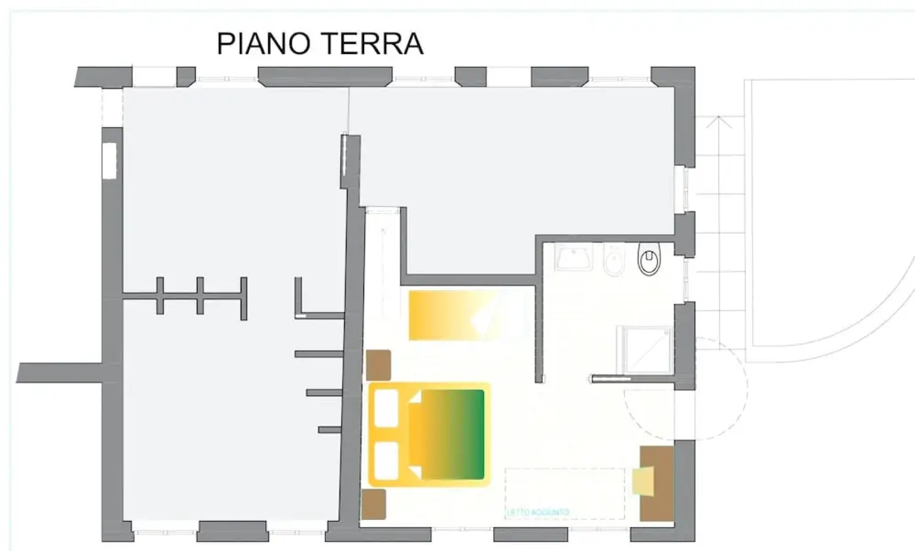 Studio in Castel Colonna, With Private Pool and Wifi Near the Beach