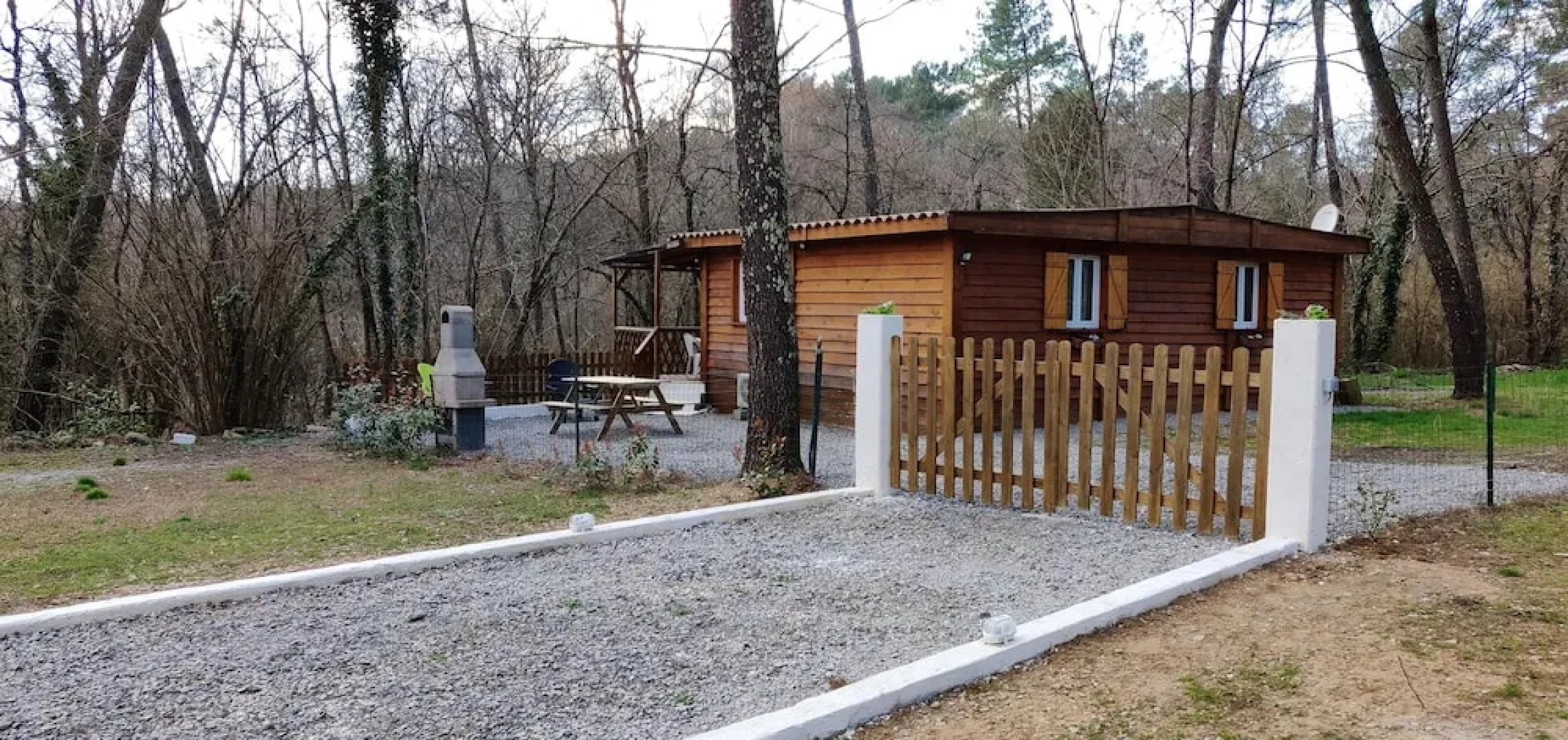 Chalet With 2 Bedrooms in Saint-genest-de-beauzon, With Wonderful Mountain View, Enclosed Garden and Wifi - 40 km From the Slopes
