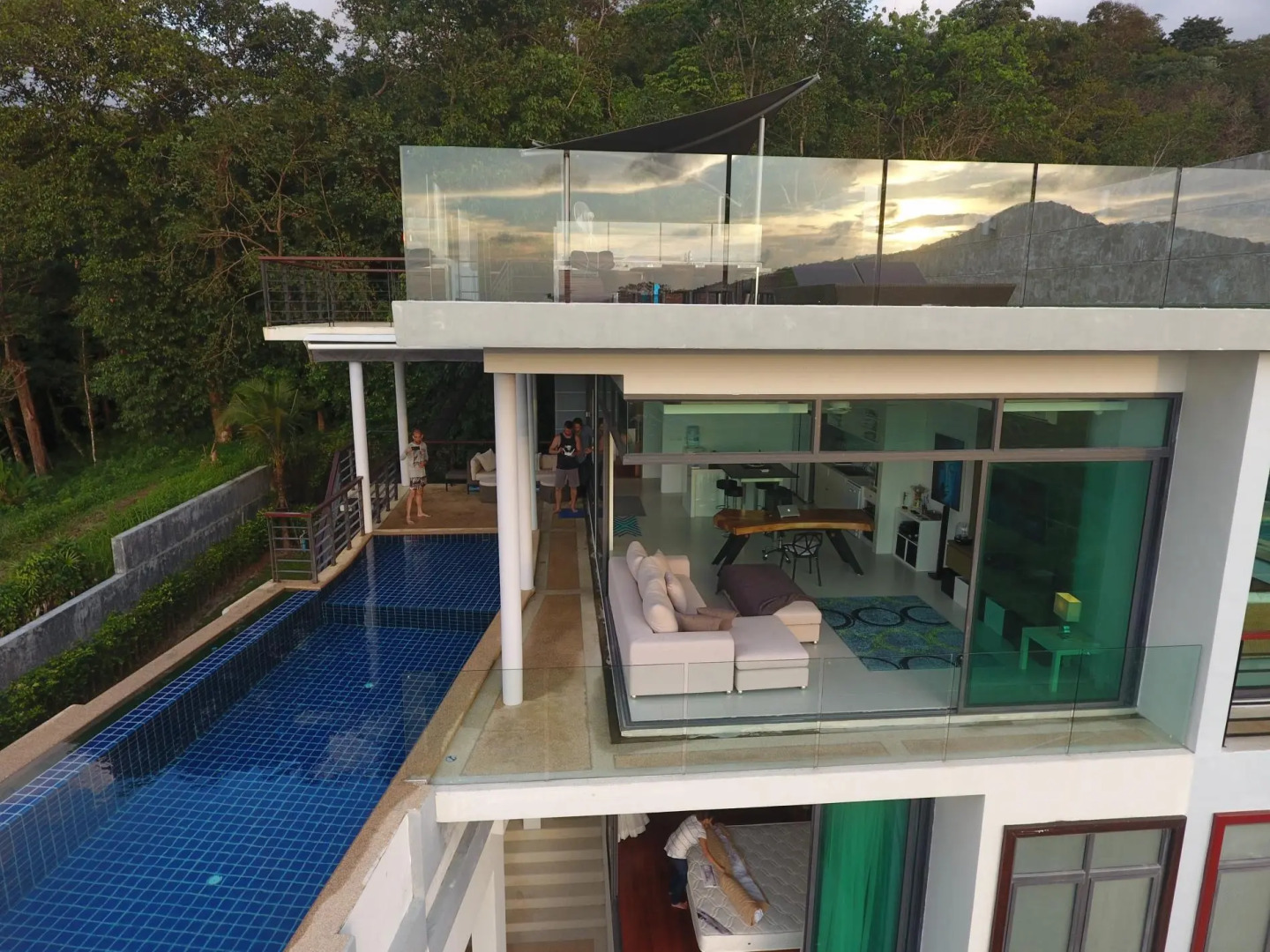 Paradesa - Seaview 3 bedroom private pool villa in Kamala