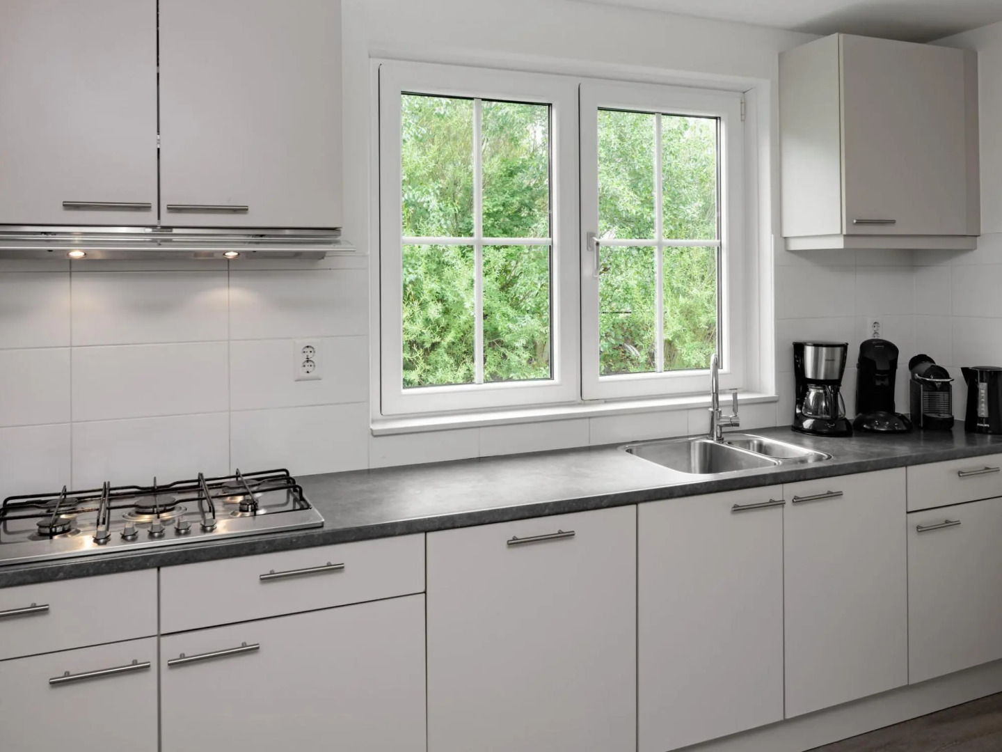 Restyled villa with sauna, in a holiday park, 400 m. from the beach