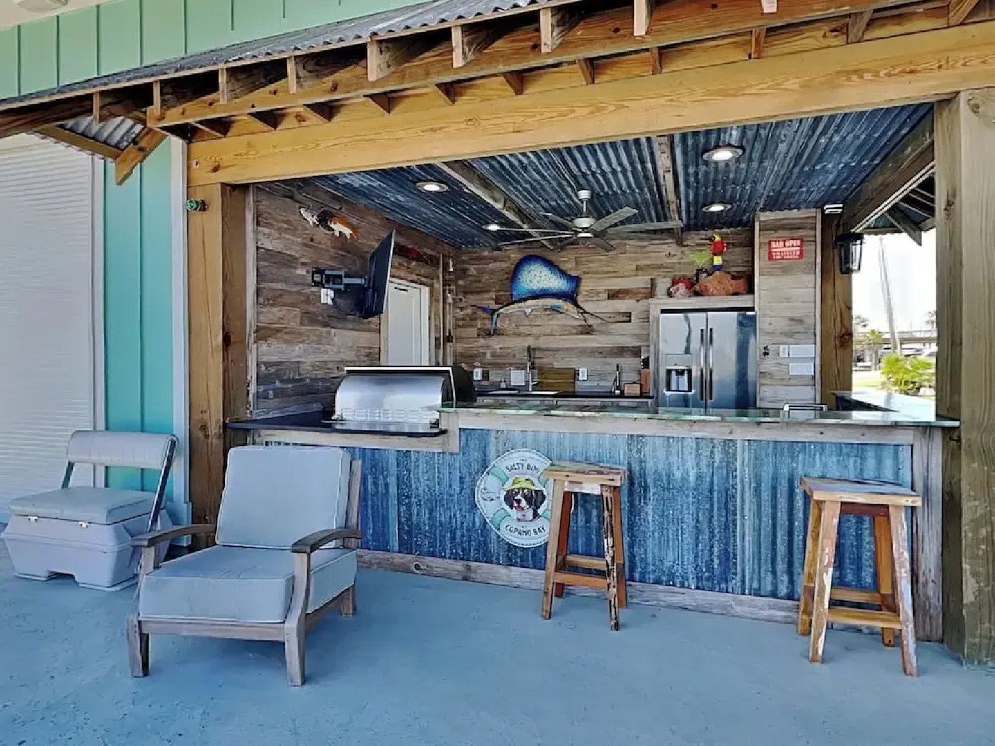 The Salty Dog at Copano Bay