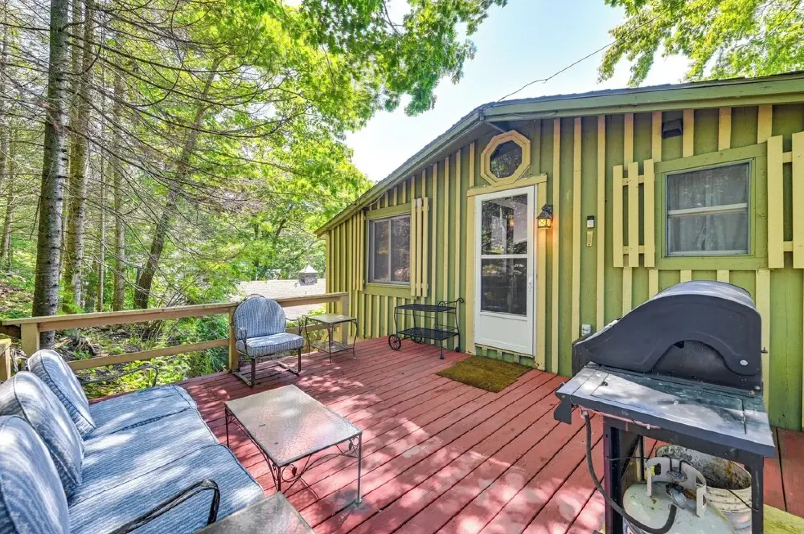Quiet Cabin on Glen Lake w/ Boat Dock & Deck!