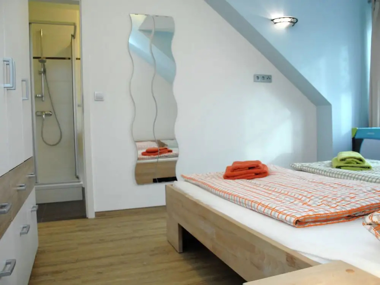 Splendid Apartment in Pepelow near Sea