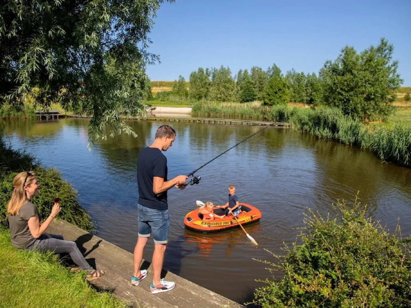 Detached Holiday Home With Jetty Near Hoorn