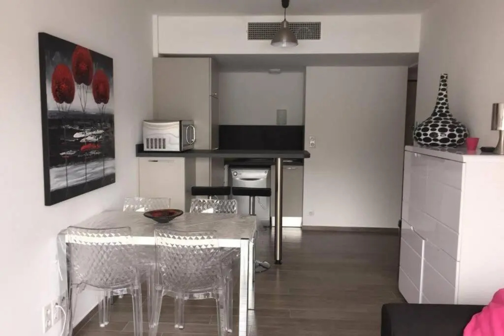 Appartement T2 terrasse vue mer à 180