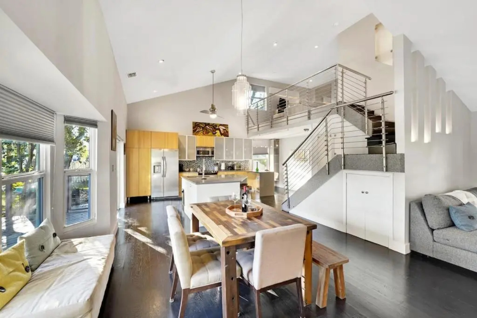 Blue stone lake home by PMI