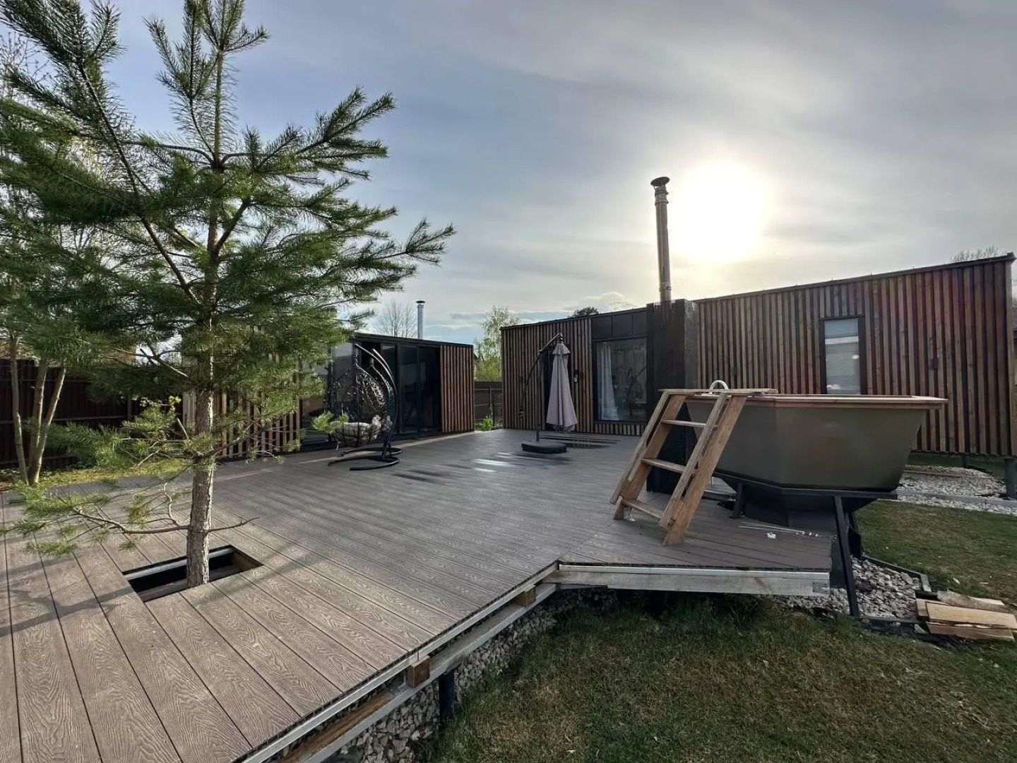 Минидом с чаном