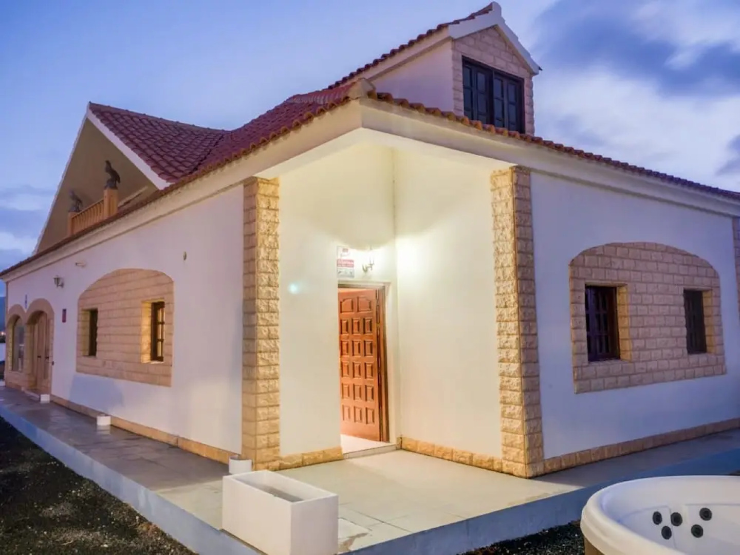 Spacious Holiday Home in Los Lajares With Terrace