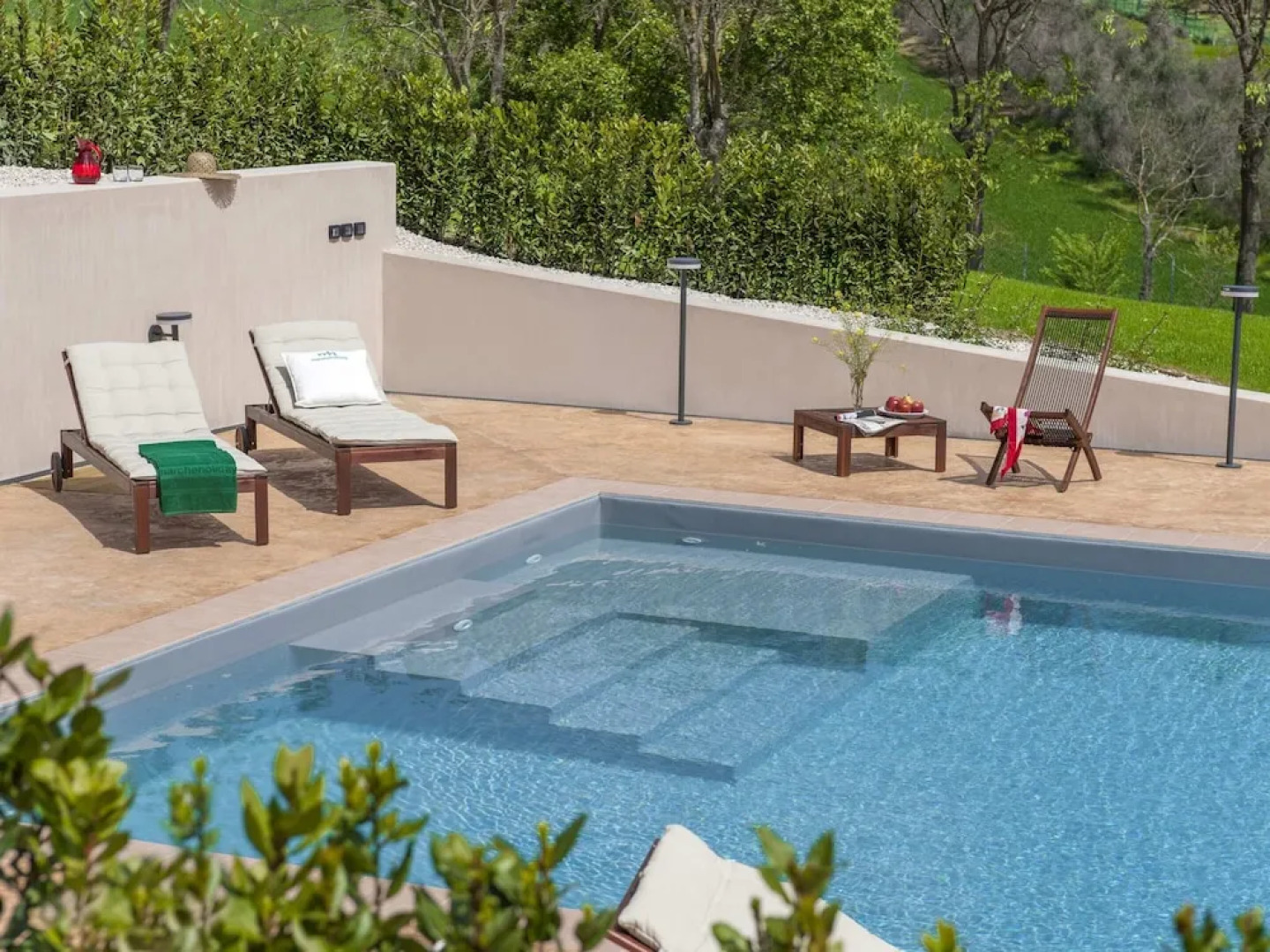 Inviting Holiday Home in San Costanzo With Swimming Pool