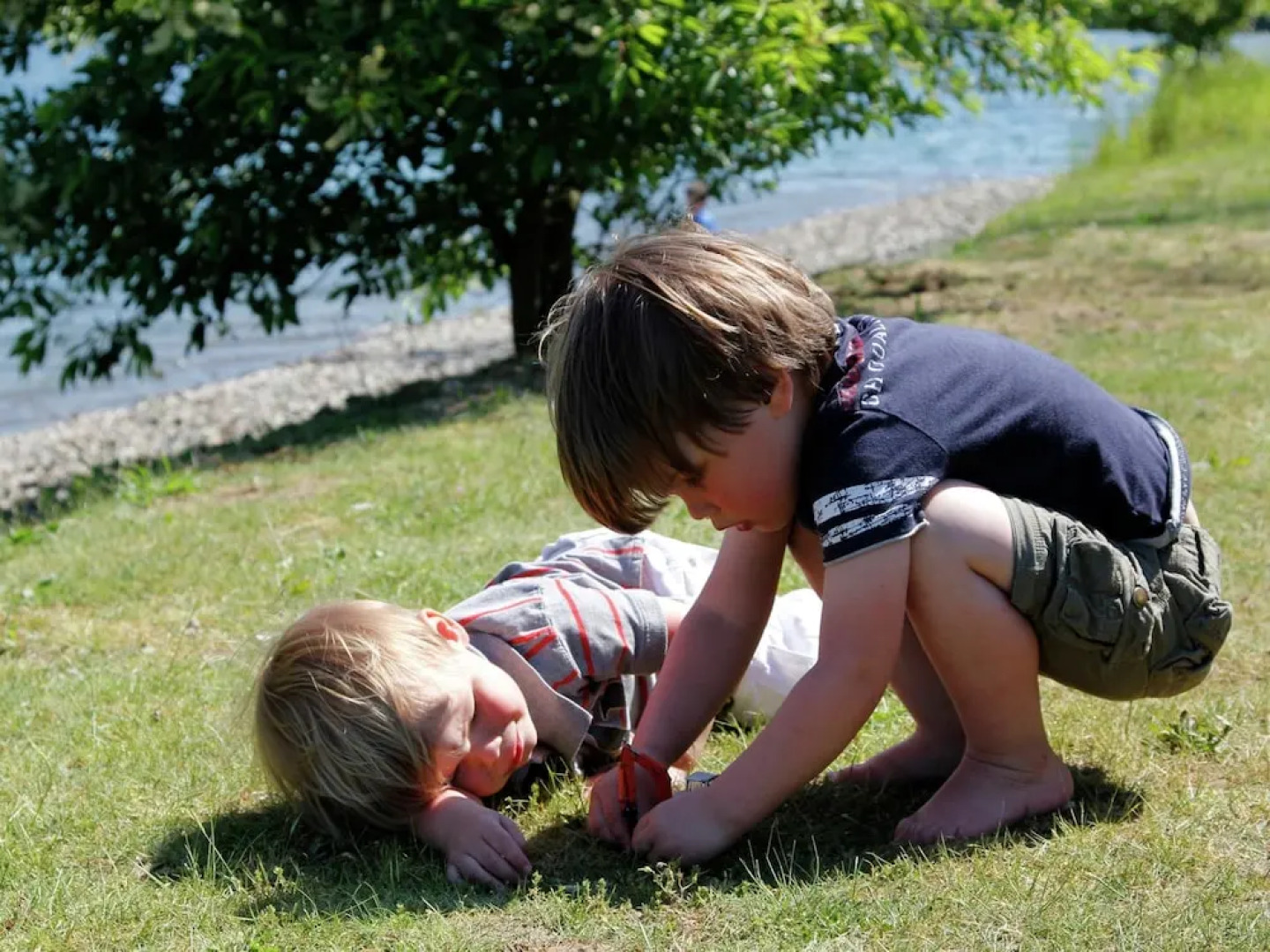 Tail-wagging Lake Escape