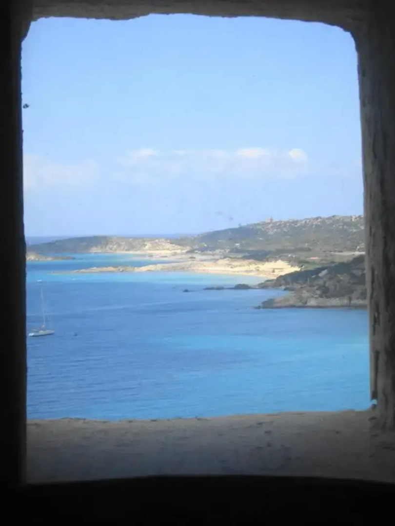 Villa With 4 Bedrooms in Chia, With Wonderful sea View, Furnished Garden and Wifi - 800 m From the Beach