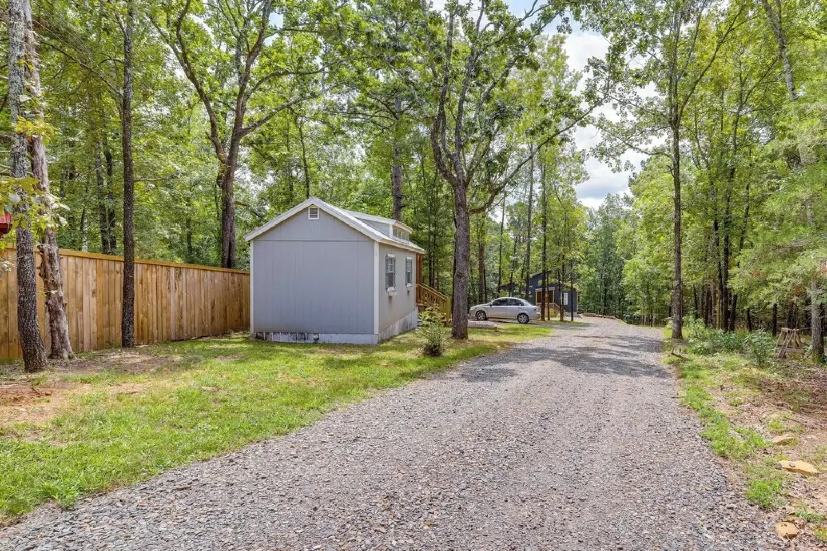 Steps to Greers Ferry Lake: Tumbling Shoals Cabin!