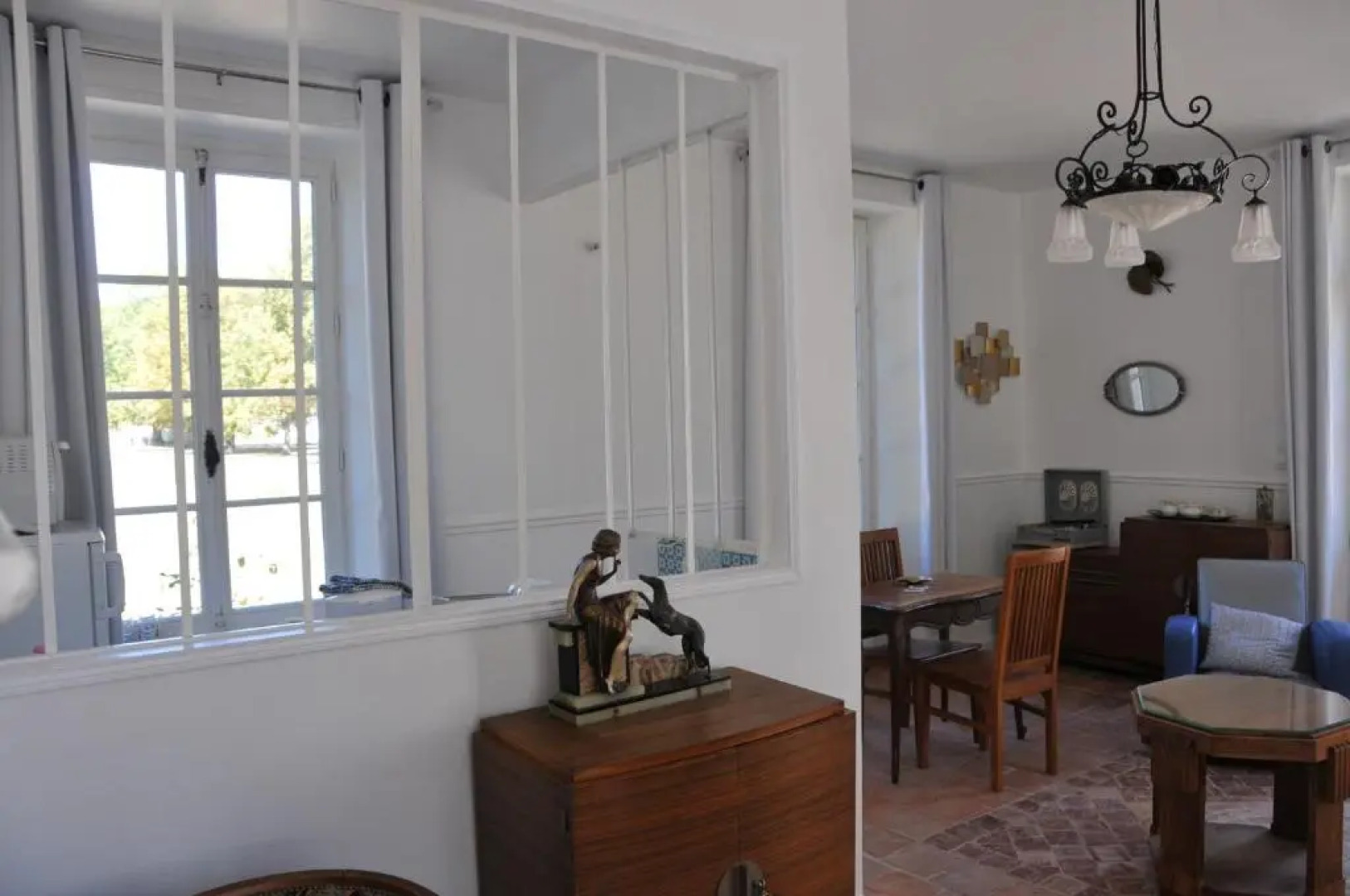 La Terrasse de L'Orangerie du Château - Art Nouveau - GITE 2 Personnes