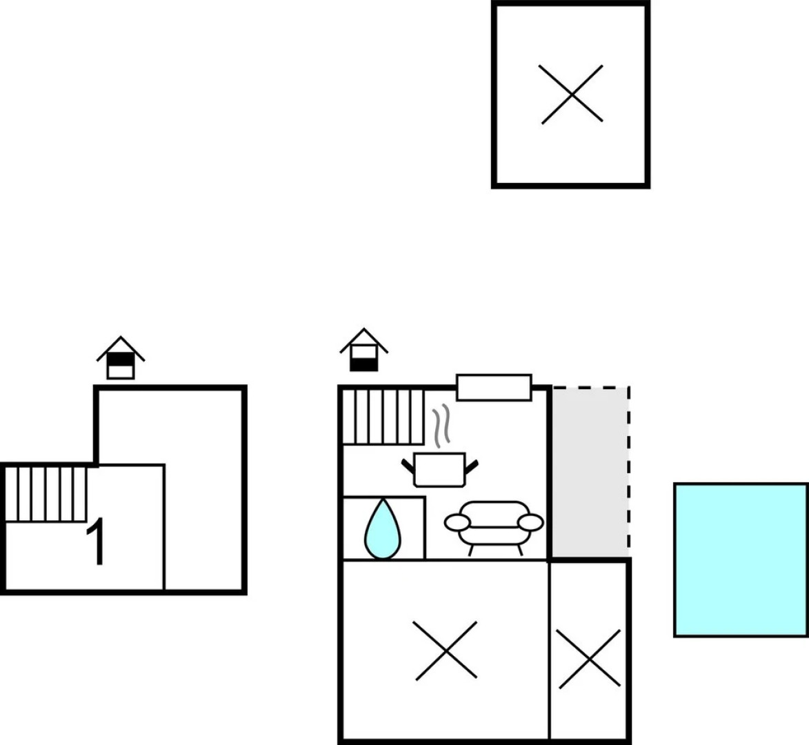 Awesome Home in Donji Babin Potok With 2 Bedrooms, Outdoor Swimming Pool and Heated Swimming Pool