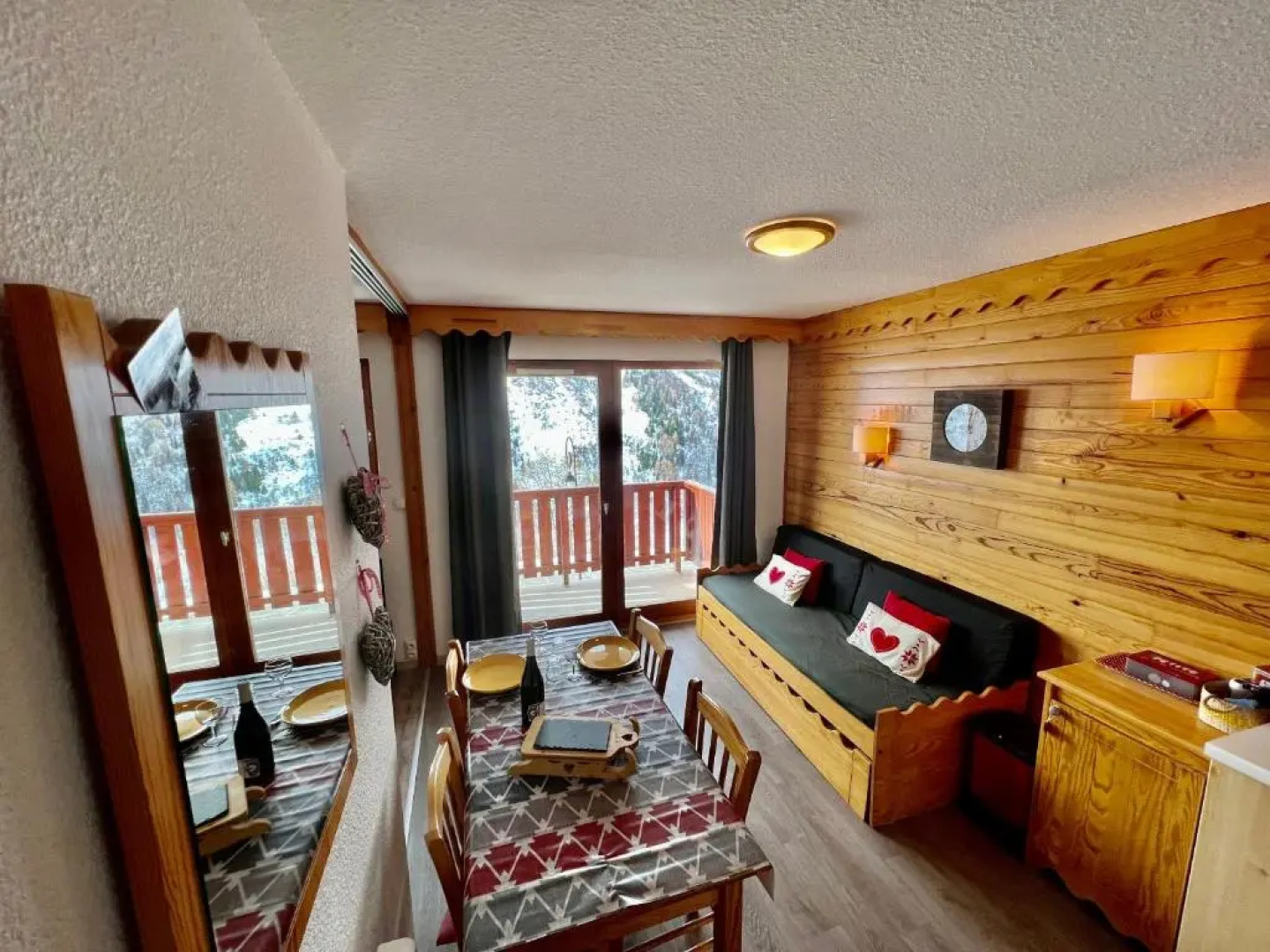 Appartement Valmeinier 1800 2 chambres