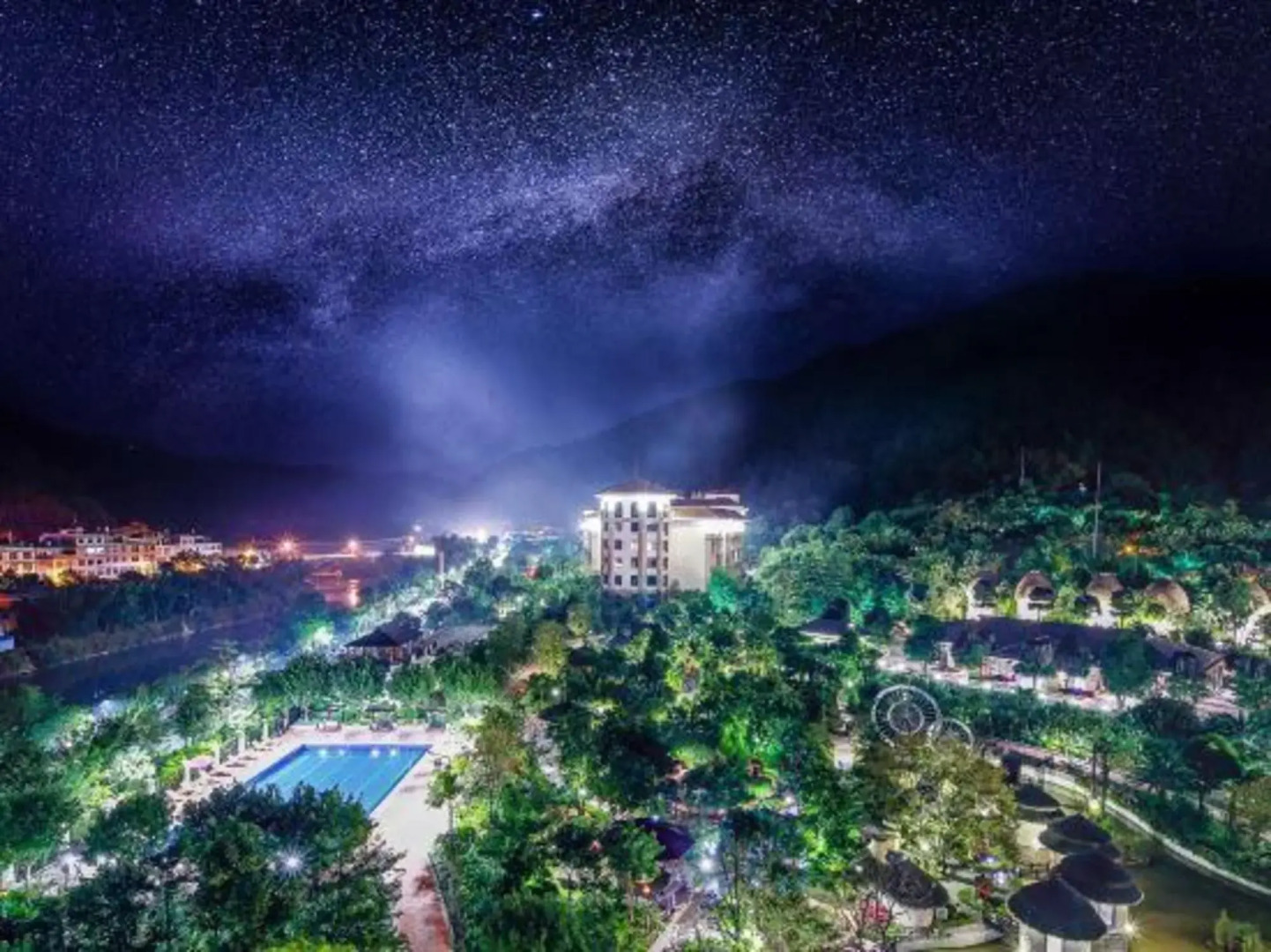 Yongding Tianzi Hot Spring Holiday Resort Longbowan Hotel