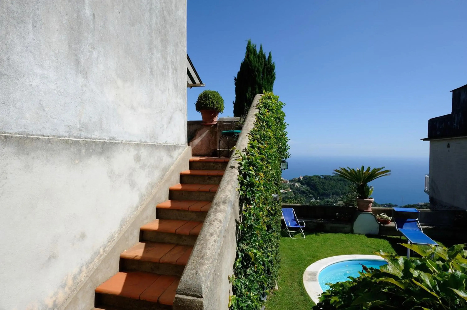 Scala apt Bellavista with pool