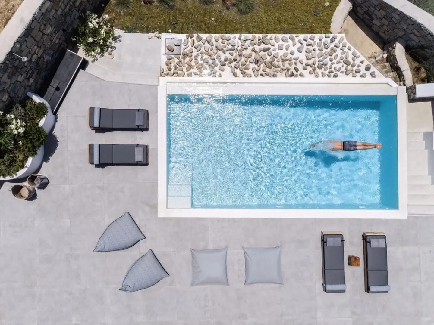 Villa Lydia with stunning view