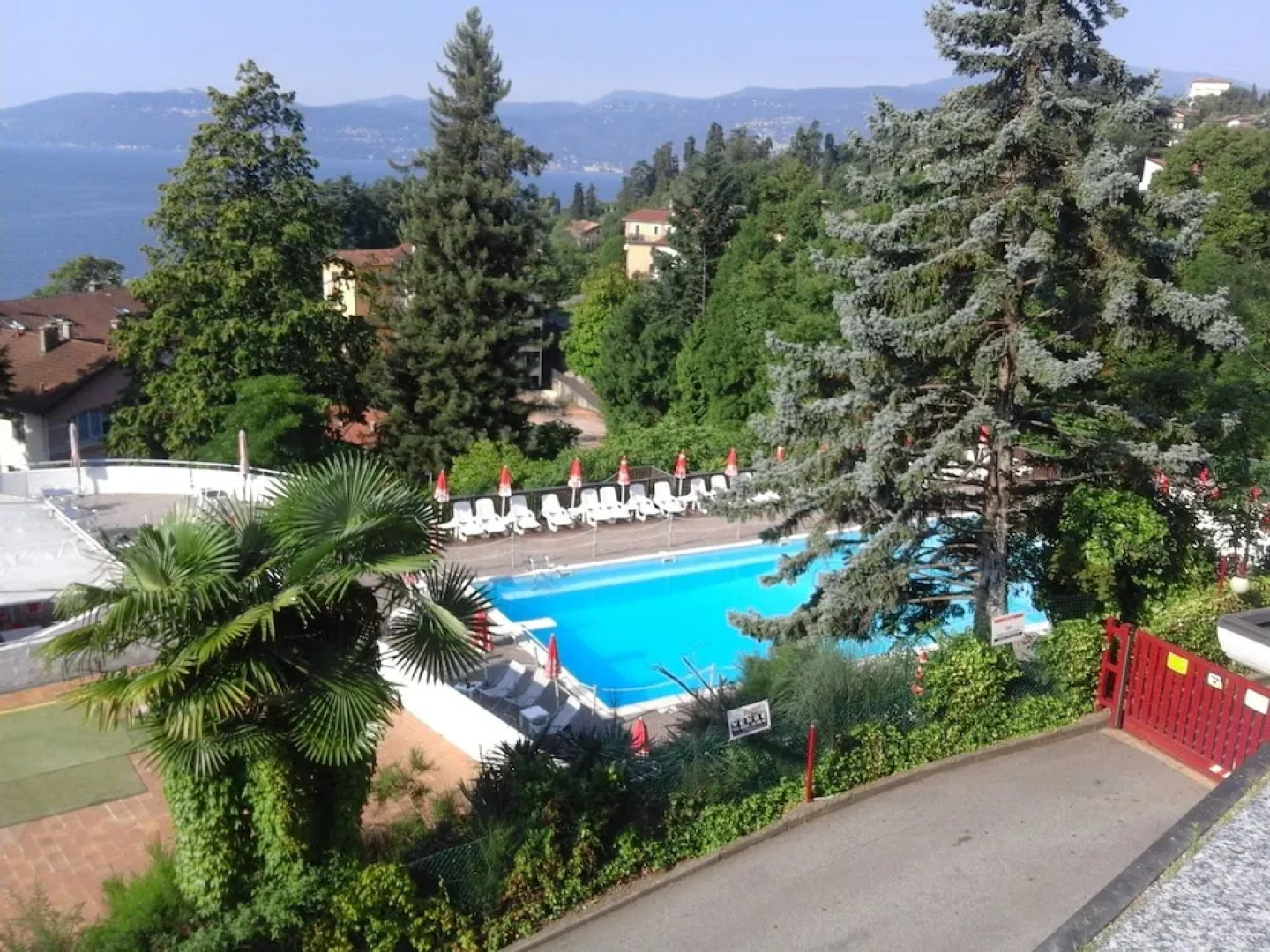 Apartment in Ghiffa With Pool, Balcony, Tennis Court,carport