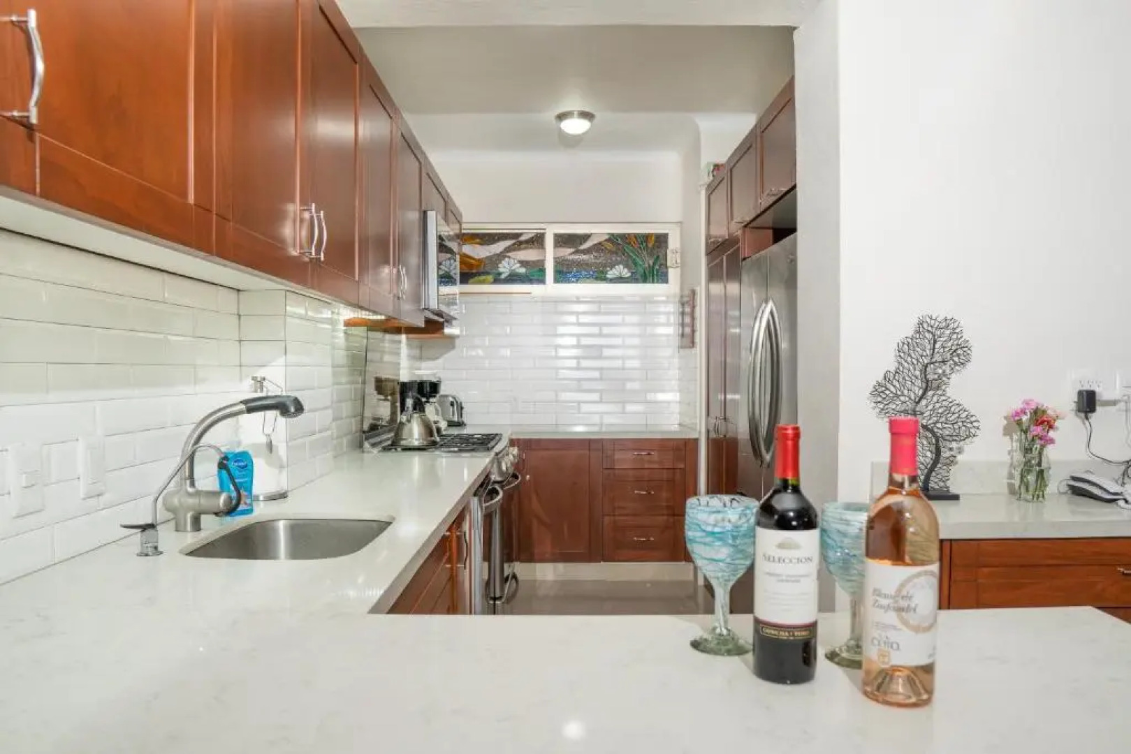 Ocean Front Condo with Pool Sleeps 7 Adults-Quinta del Mar 203