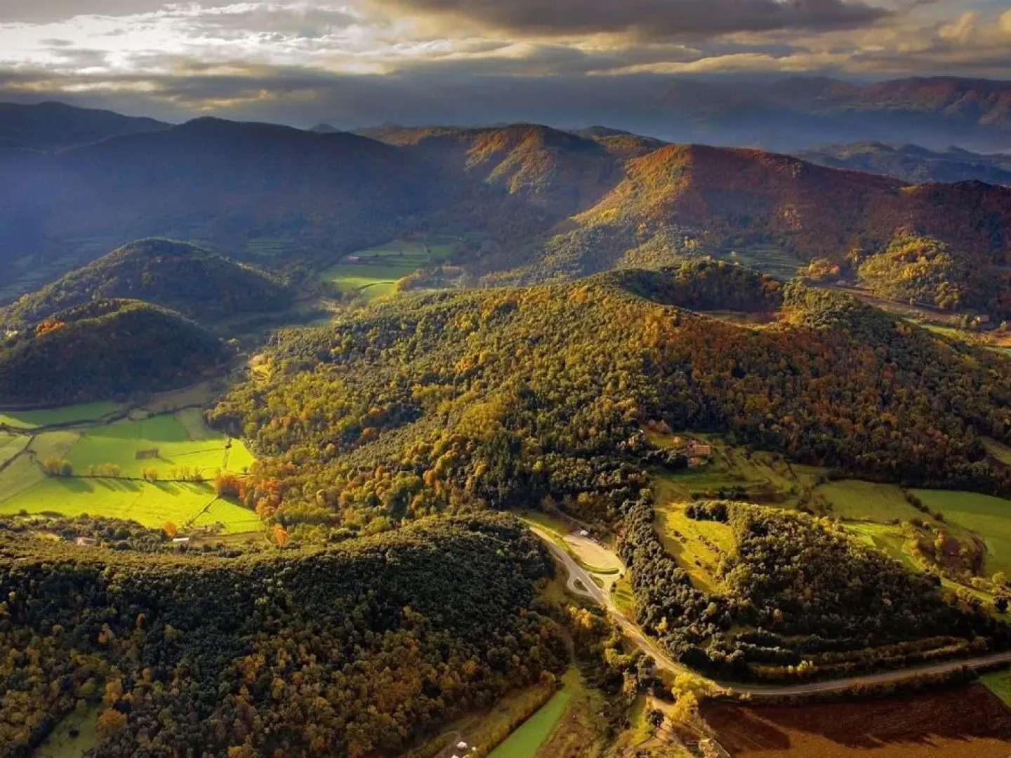 Quaint Holiday Home in Riudaura With Shared Pool