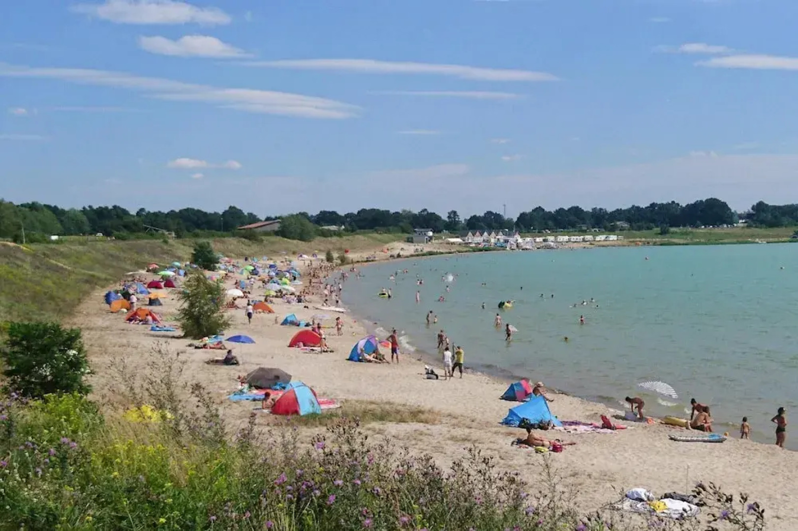 Resort by Lake Partwitz With Stunning Water Views