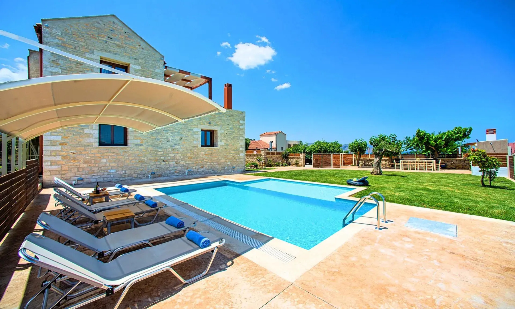 Cretan Sunrise Villa with Heated Pool