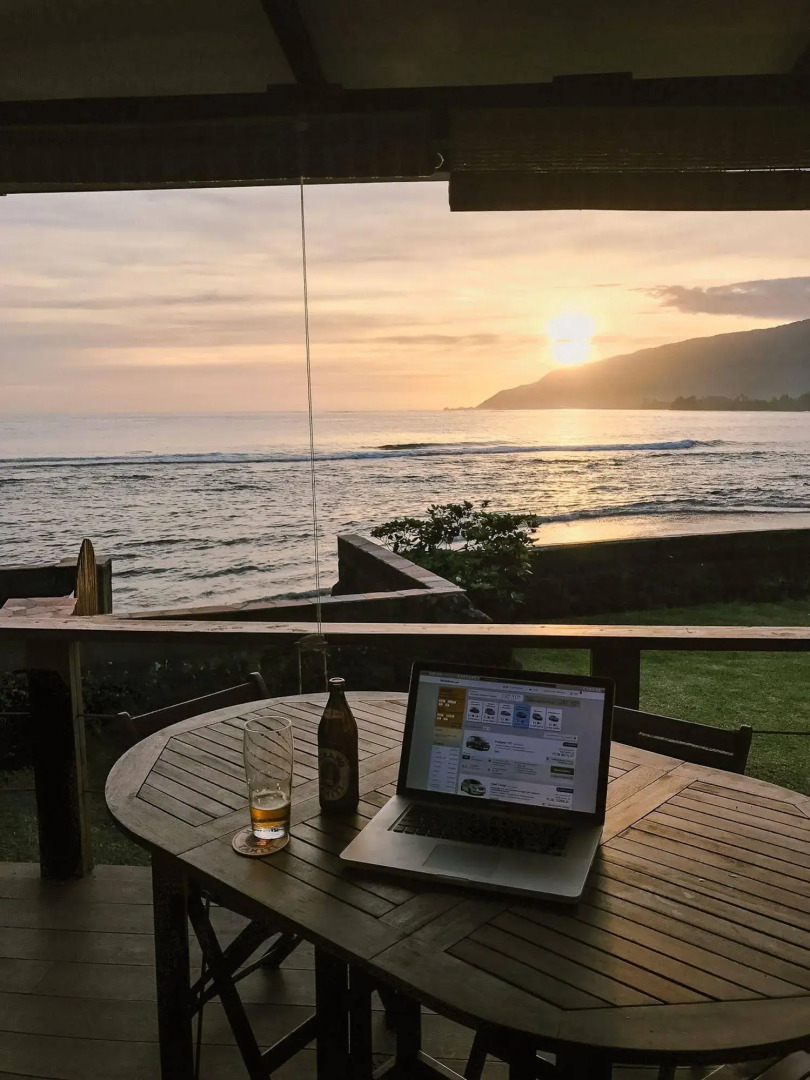 Tahiti Surf Beach Paradise