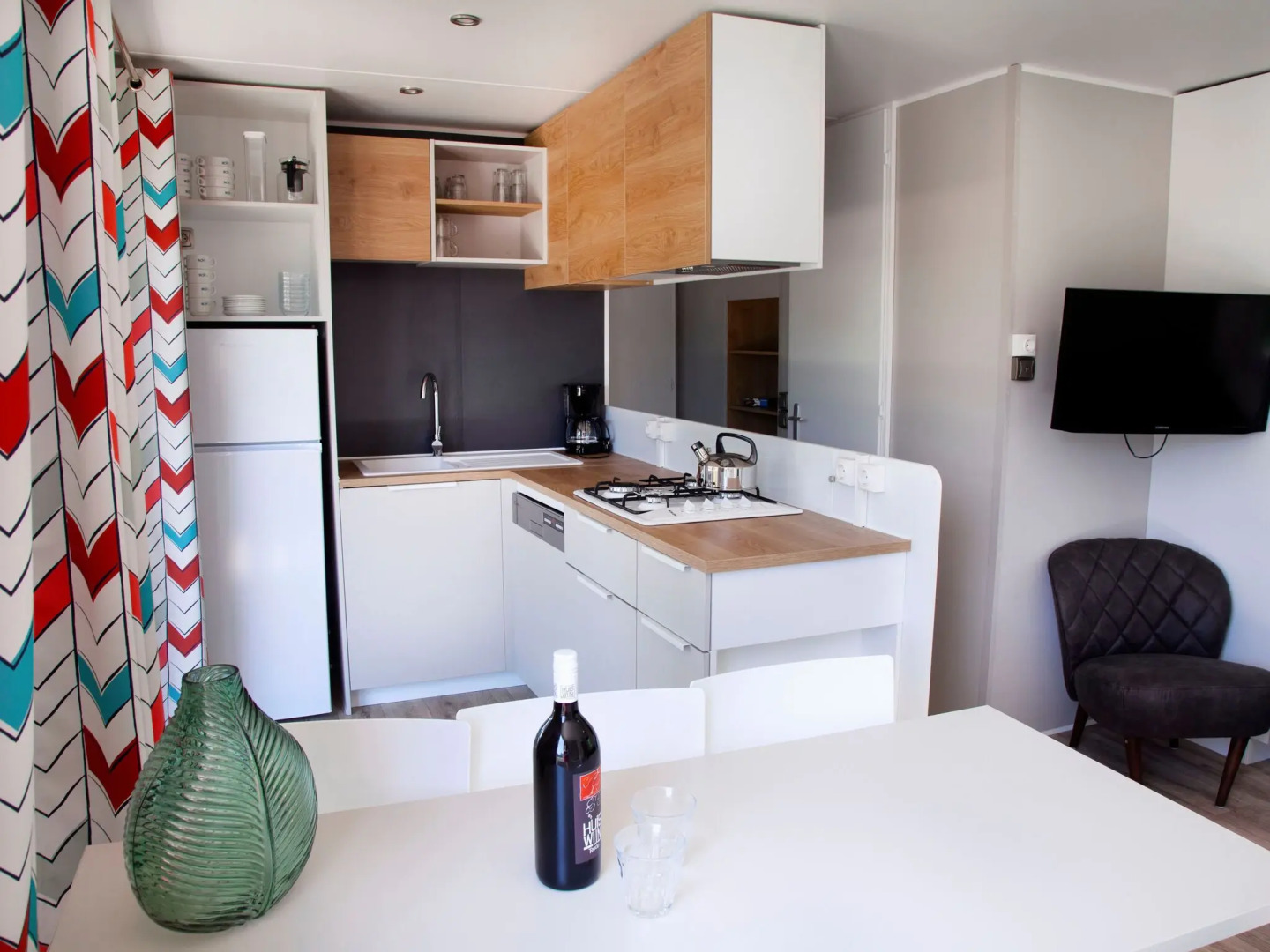 Nice Chalet With AC, on the Drents-friese Wold