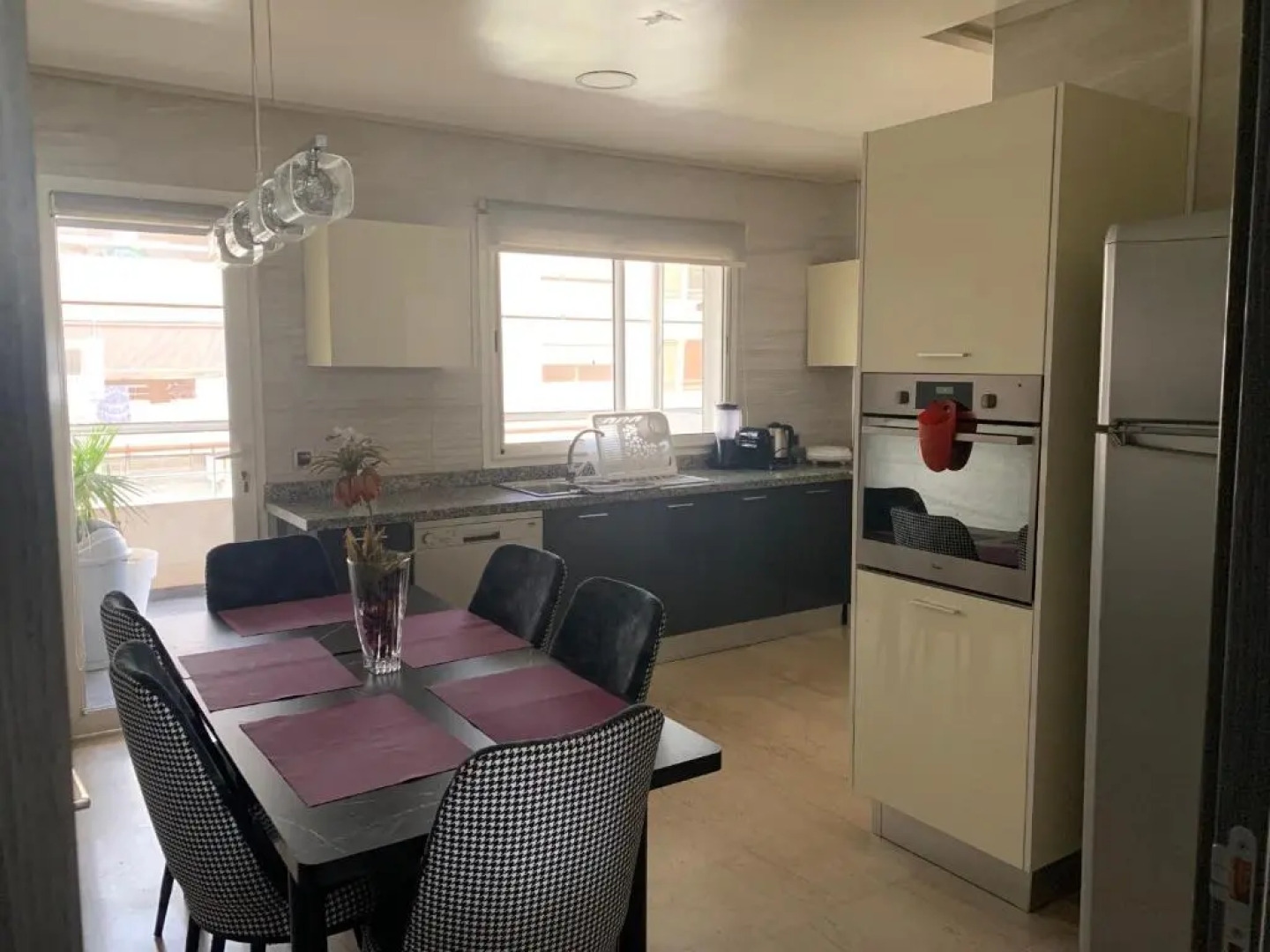 Lovely Apartment in the best area of city Orchidées with 2-bedroom with a nice pool and garden