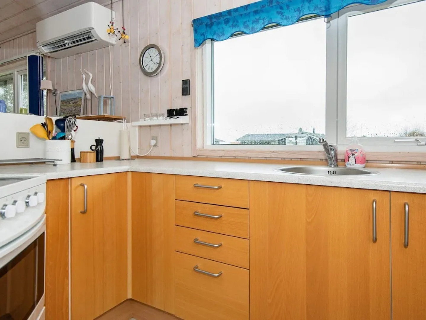 5 person holiday home on a holiday park in Glesborg