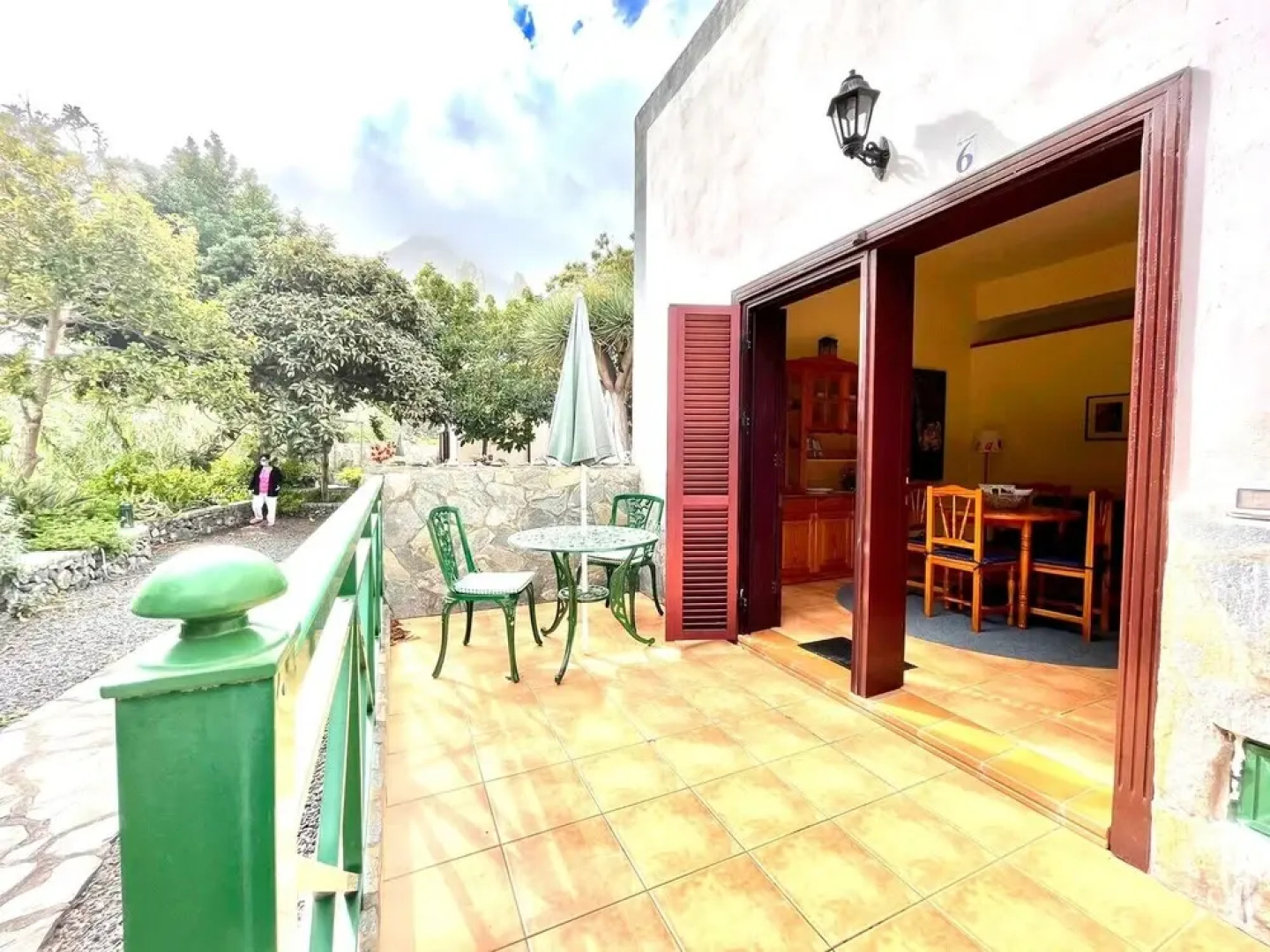 Casa 1 Dormitorio en Finca Canaria con Vista