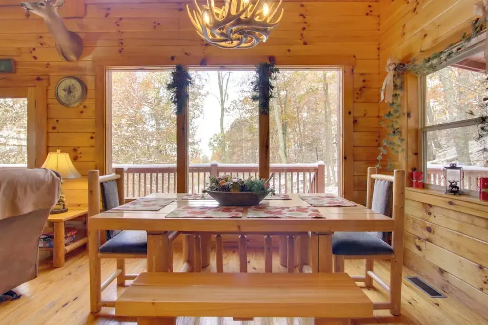 Secluded Smoky Mountain Cabin w/ Wraparound Deck!