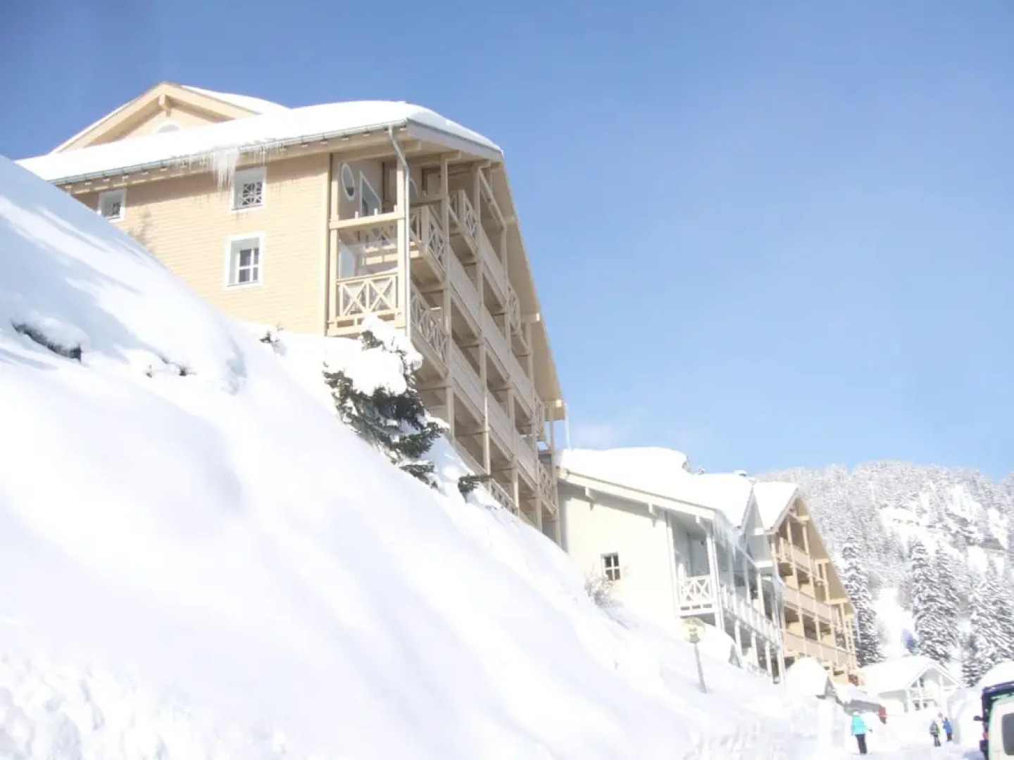 Large Apartment in Flaine With Swimming Pool
