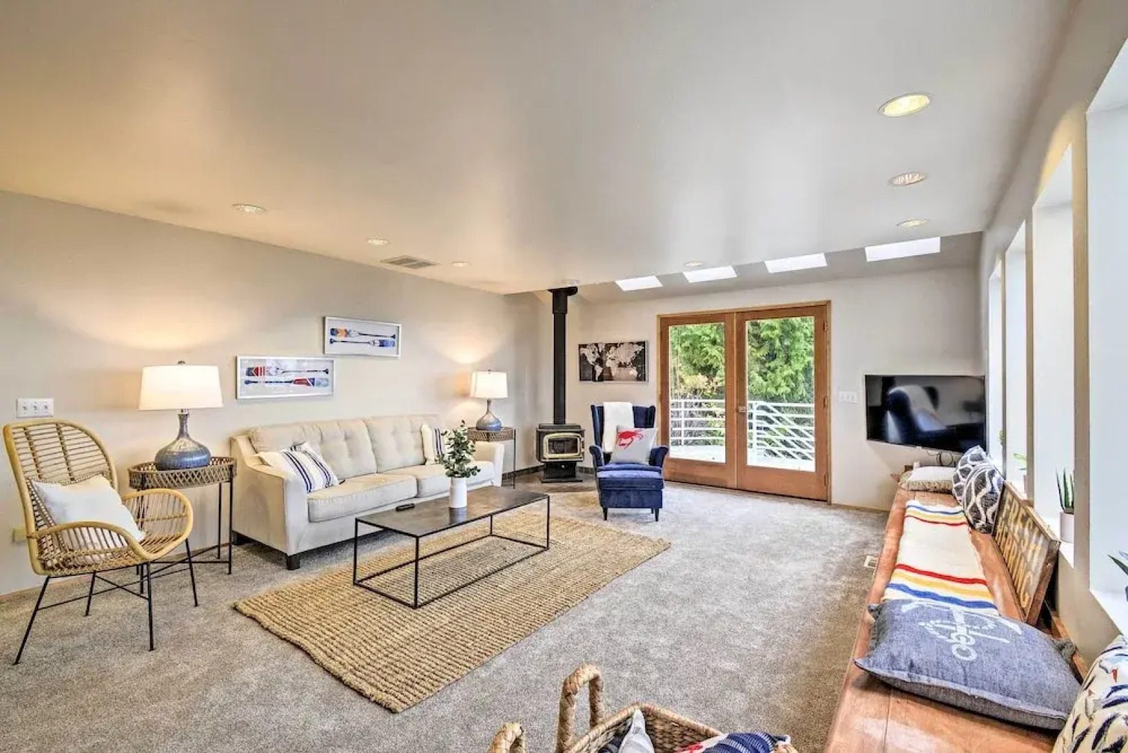 Unique Port Ludlow Home w/ 3 Decks & Hot Tub!