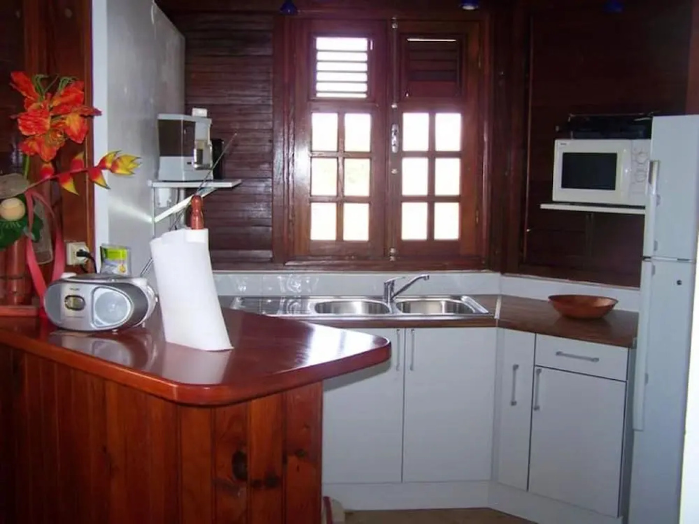Bungalow With 2 Bedrooms in Sainte-anne, With Wonderful sea View, Priv