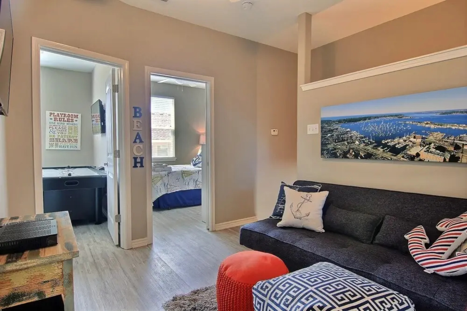 Padre Beach View 229 by RedAwning