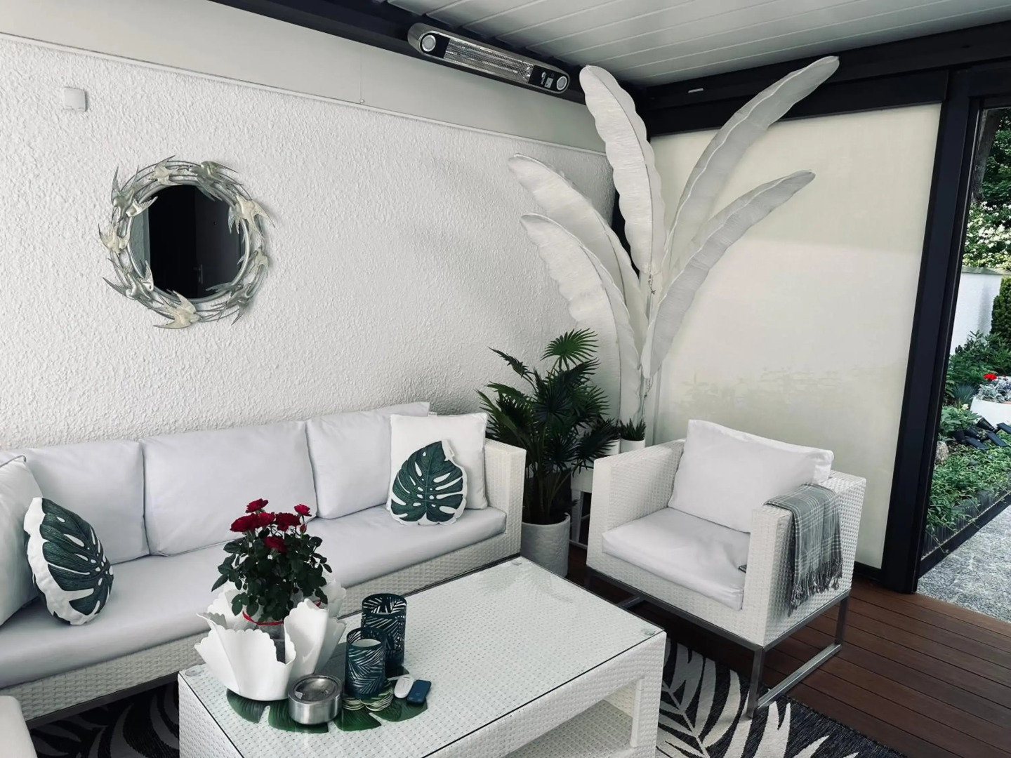 Apartament z prywatnym, krytym basenem