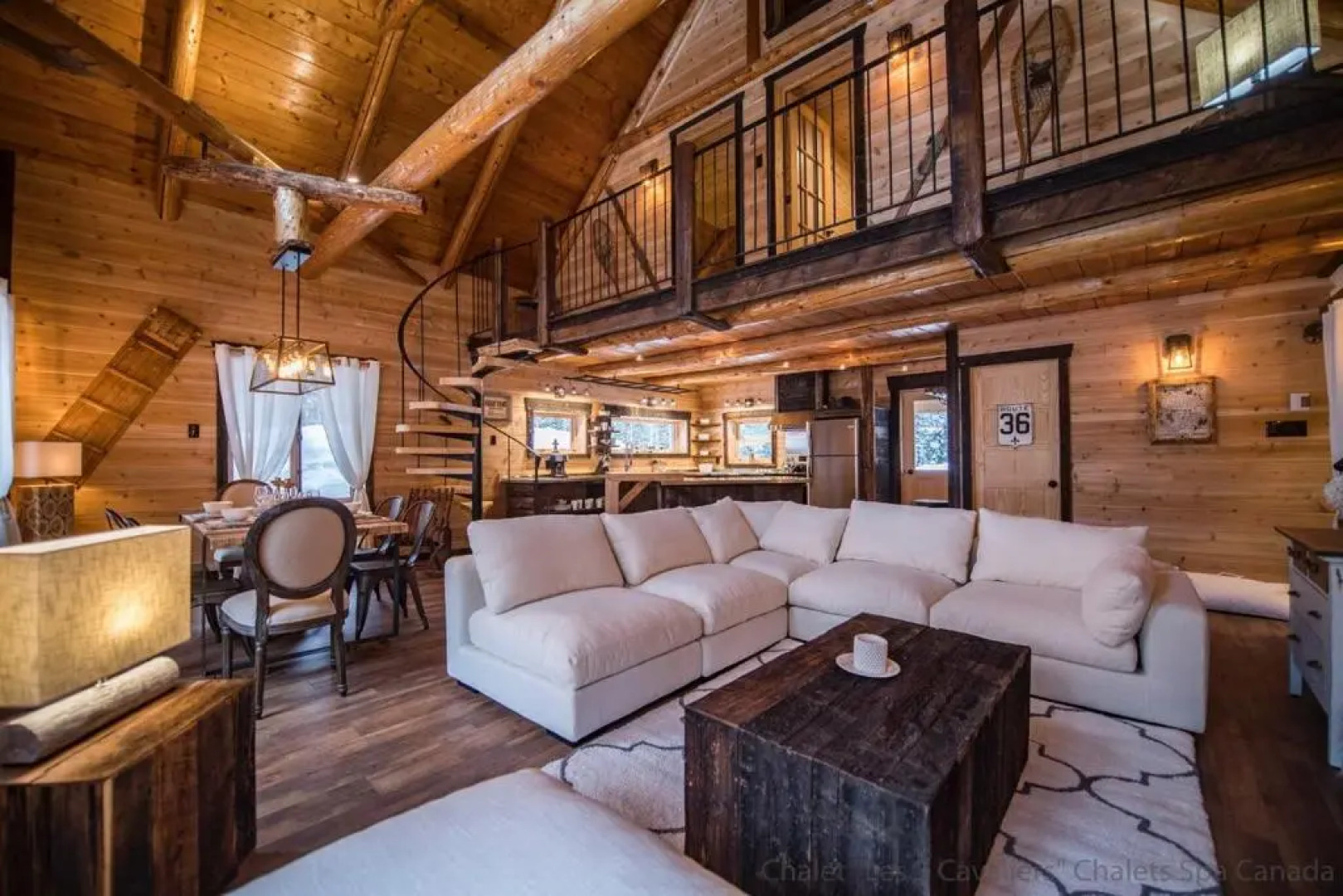 Les 3 Cavaliers - Les Chalets Spa Canada