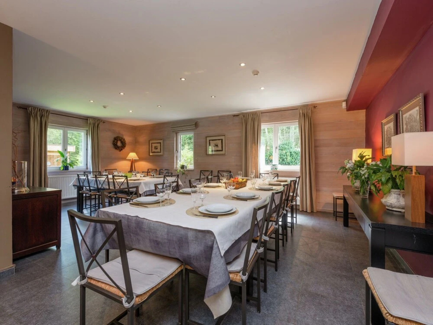 Magnificent Mansion with Sauna & Hot Tub in Libin